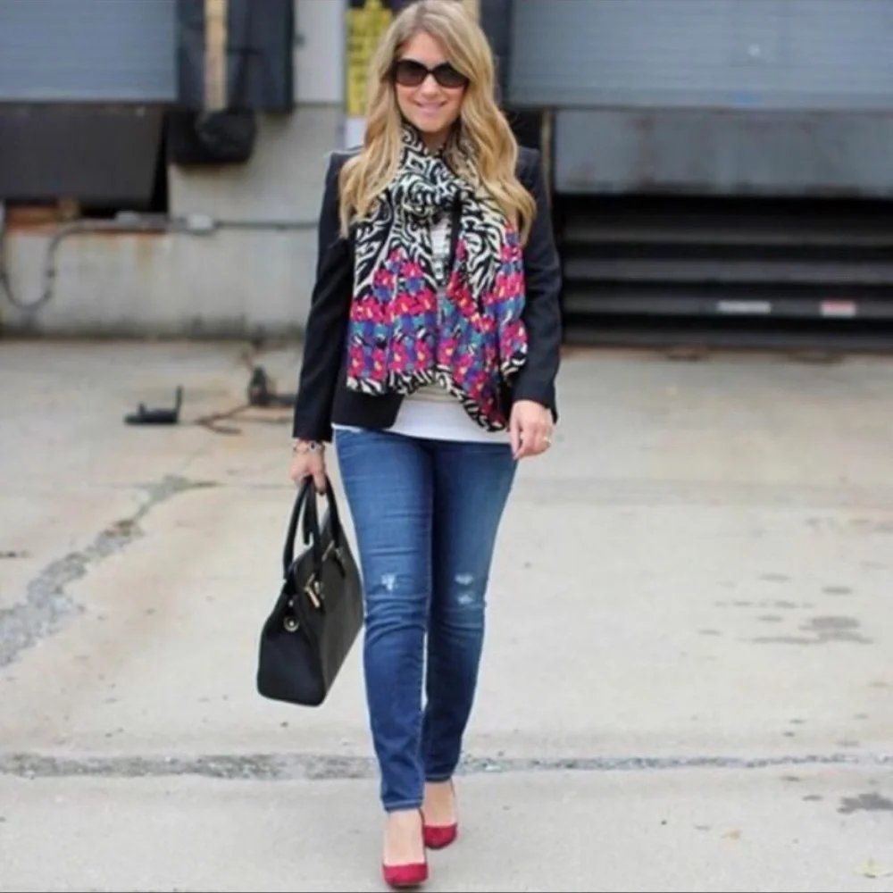Stella & Dot | Scarf | Jeweled Zebra Luxembourg